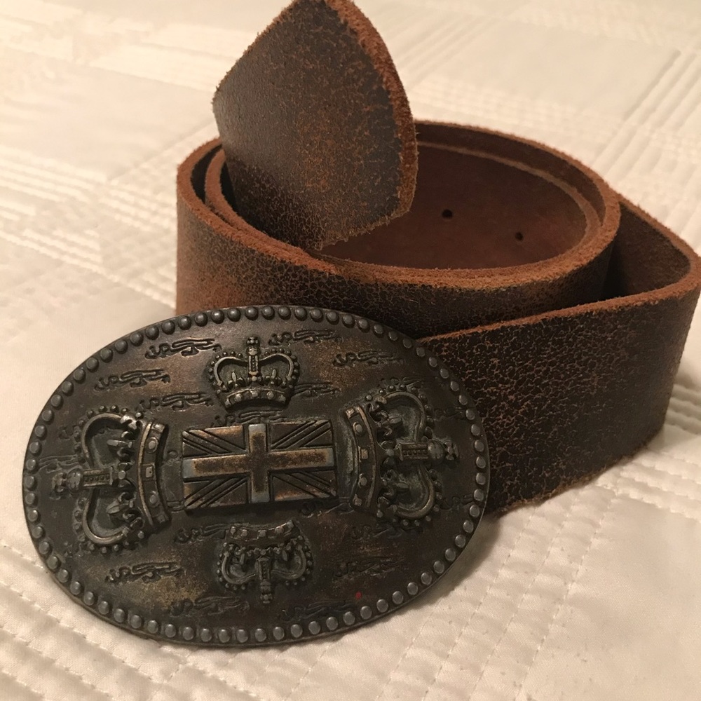Aldo Brown Leather Belt